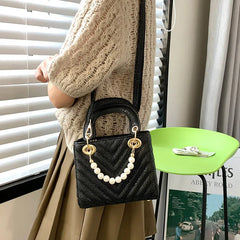 Quilted Box Bag Crossbody Shoulder Tote Women's Handbag