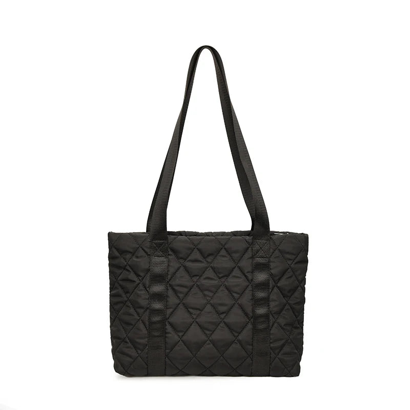 Top Shopper Shoulder Bags For Women Soft Cotton Nylon Shopping Bags Canvas Totes