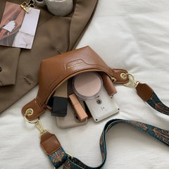 Leather Fanny Pack Female Chest Bag Belt Purse Women Shoulder Crossbody