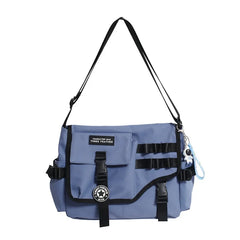Youth Large Capacity Crossbody Bag School Messenger Bag