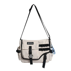 Youth Large Capacity Crossbody Bag School Messenger Bag