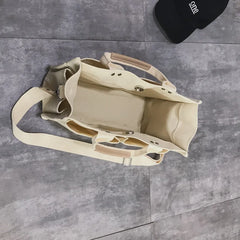 Canvas Crossbody Handbag Large Capacity Shoulder Bag for Women