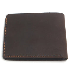 Top Retro Leather Men's Wallet Durable Real Portfel Male Purse