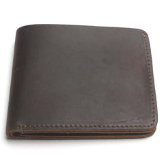 Top Retro Leather Men's Wallet Durable Real Portfel Male Purse
