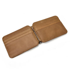 Leather Men's Wallets Retro Money Wallet for Men Durable Real Cow Leather