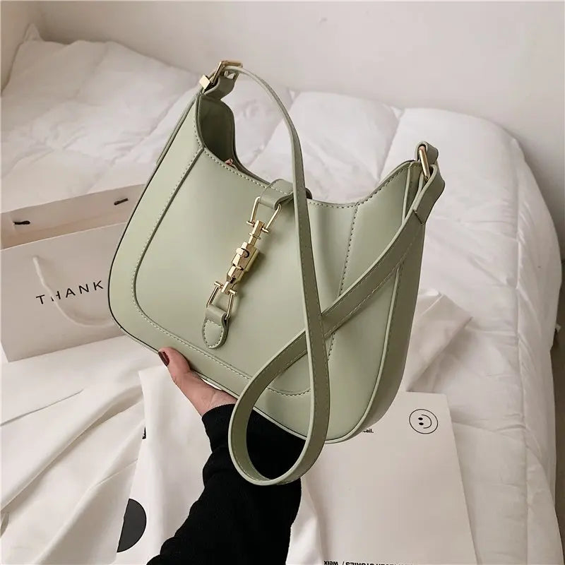 High Women Purses Shoulder Cross Body Bag Leather Satchel