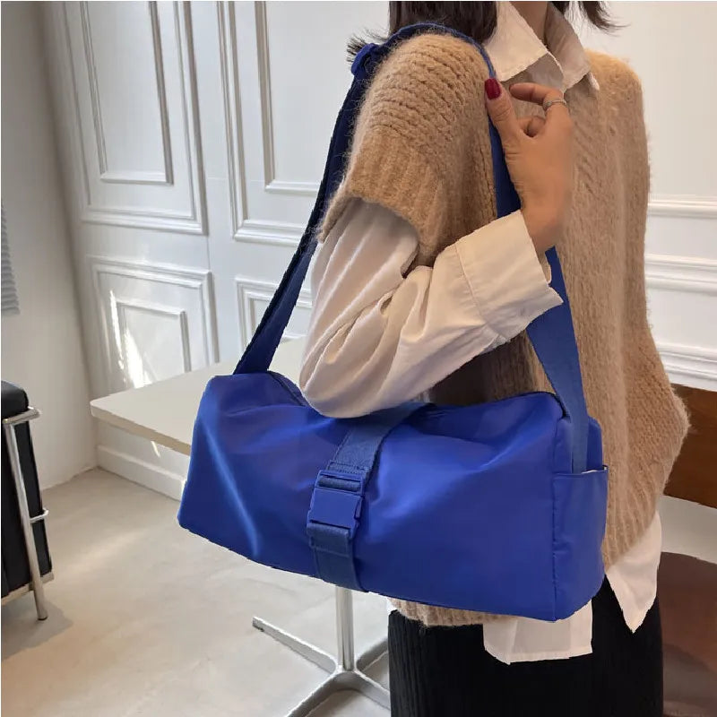 Fitness Yoga Handbag Shoulder Bag Oxford Women Sports Travel Bag