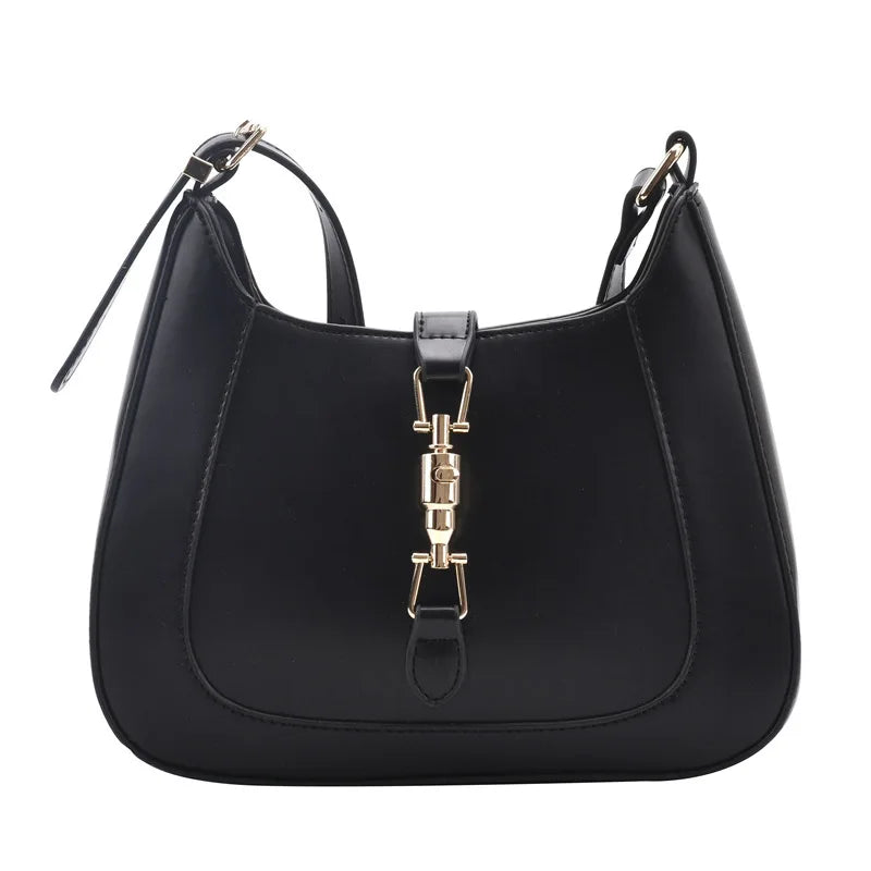 Leather Shoulder Crossbody Bag for Women Underarm Sac