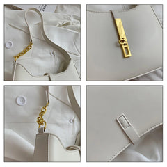 Leather Crossbody Bags for Women Underarm Sac A Main