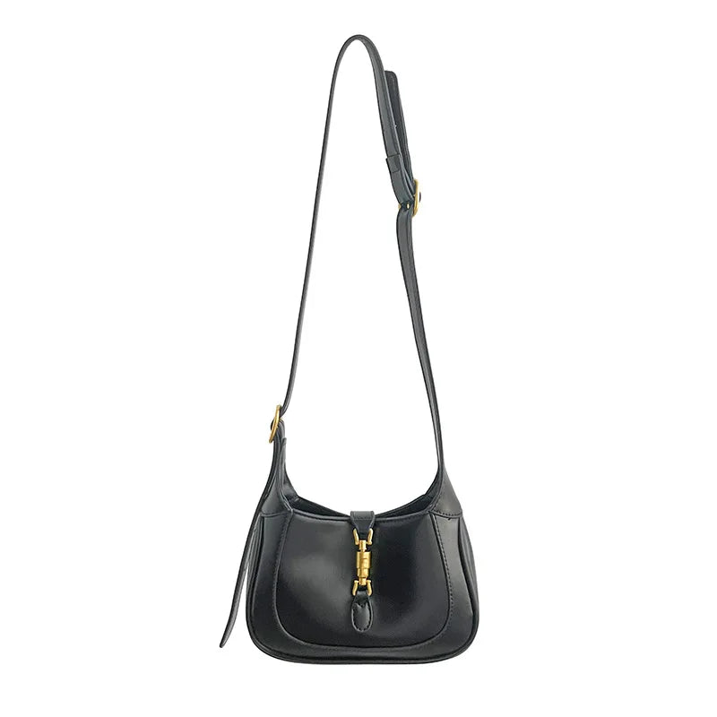 Leather Shoulder Crossbody Bags for Women Underarm Sac A Main