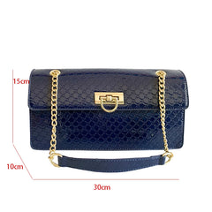 Leather Crossbody Bag for Women Underarm Handbag Flap