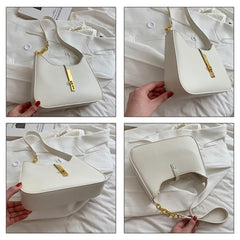 Leather Crossbody Bags for Women Underarm Sac A Main