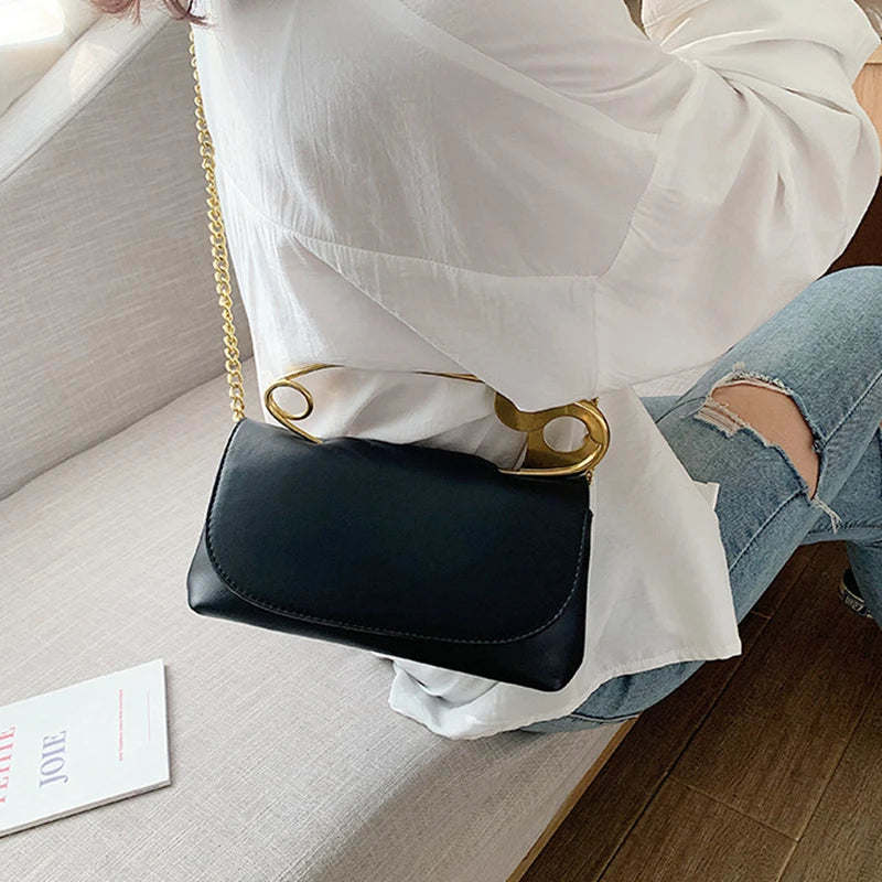 Women Purses Brooch Handbags Ladies Shoulder Crossbody Bags Outdoor Casual