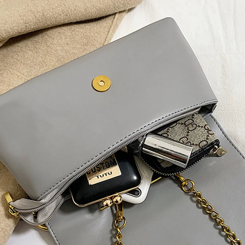 Women Purses Brooch Handbags Ladies Shoulder Crossbody Bags Outdoor Casual