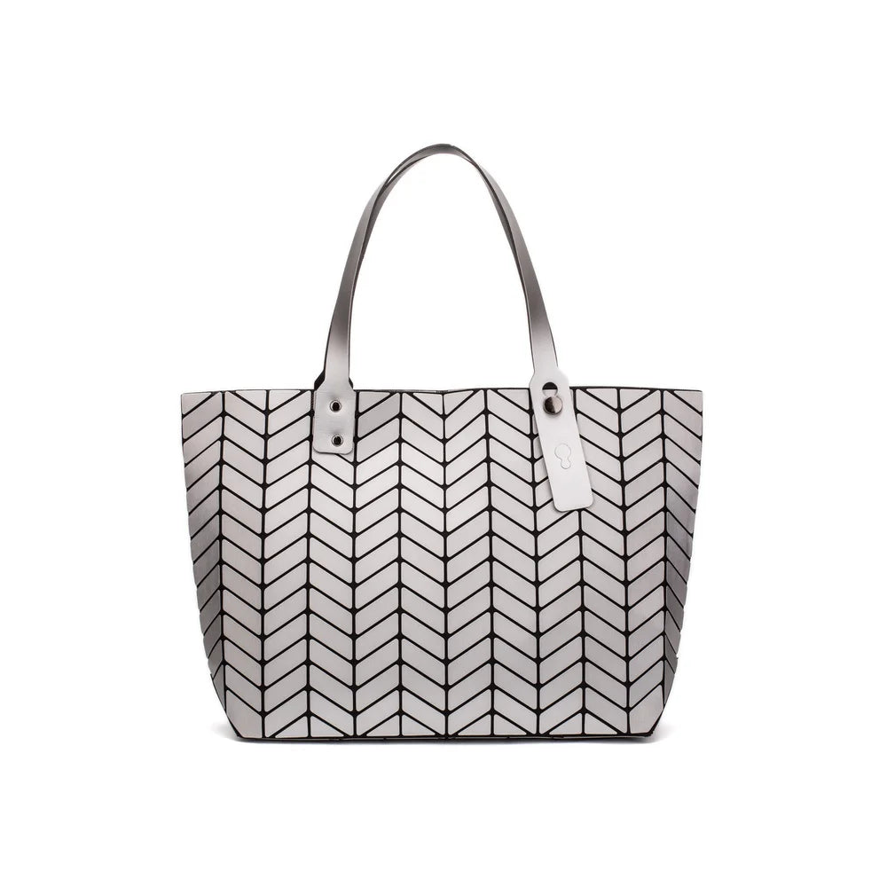 Geometric Wave Handbags Women Tote Bags - Shoulder Bags