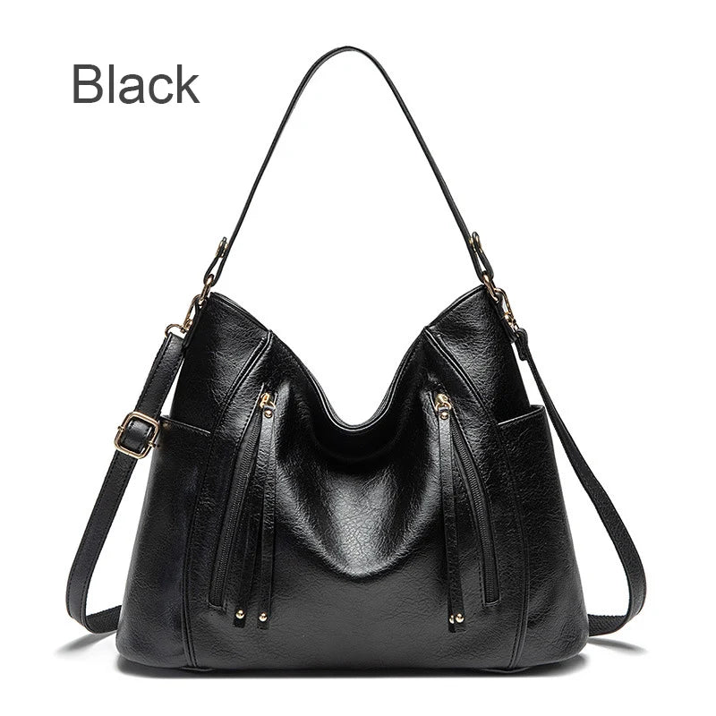 Large Tote Shoulder Bag Handbag Vintage Bolsa Feminina