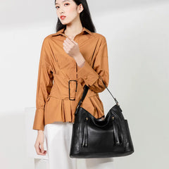 Large Tote Shoulder Bag Handbag Vintage Bolsa Feminina