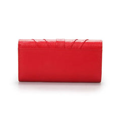 Cowhide Women's Bag Long Wallet Leather Wallet Handbag