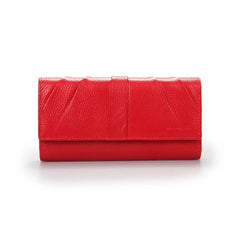 Cowhide Women's Bag Long Wallet Leather Wallet Handbag