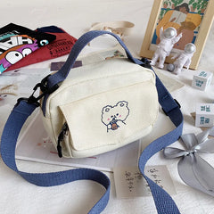 TopFight Women's Canvas Printed Envelope Bag Crossbody Purse
