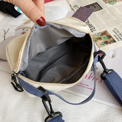 TopFight Women's Canvas Printed Envelope Bag Crossbody Purse