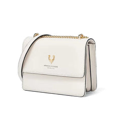 TopFight PU Leather Chain Shoulder Bags Women Bags All-match Chain