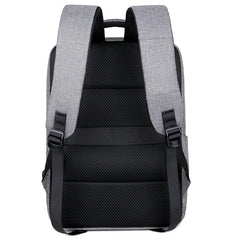 Triangle Splicing Men Backpack Bag 15.6 Inch Laptop High School Bag
