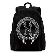 Torc Travel Laptop Bagpack Viking Pagan Heathen Asatru Rune