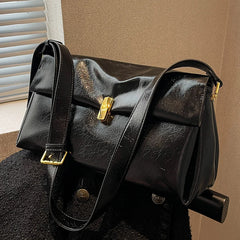 Large Capacity Tote Bag for Women Shoulder Crossbody Pillow Flap Bag