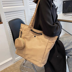 Casual Women's Tote Handbag Large Capacity Crossbody Bag