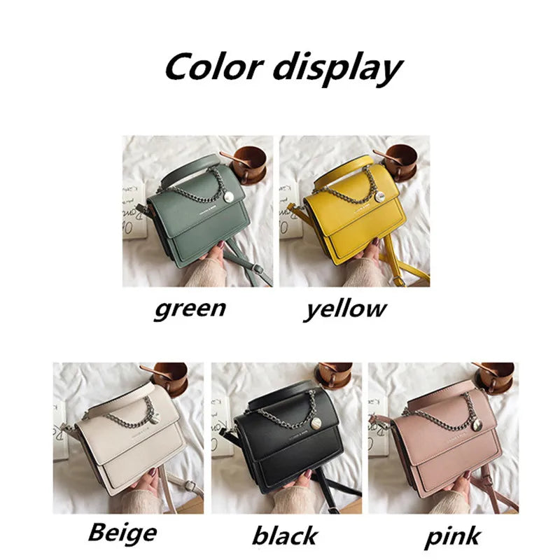 Large Capacity Women Totes Handbags Shoulder Messenger Bag PU Daily Lady Handbag