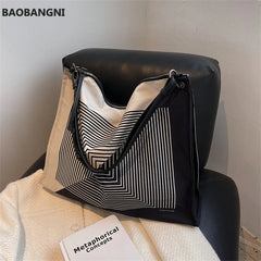 Totes Women's Shopper Bags Handbag Zipper Large Capacity Shoulder Bags
