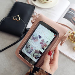 Women's Touch Screen Cell Phone Bag Crossbody Handbag