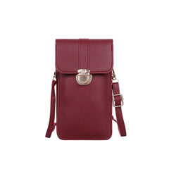 Touch Screen Cell Phone Purse Smartphone Wallet Leather Shoulder Strap Handbag