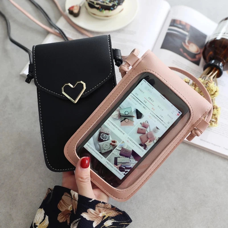 Touch Screen Cell Phone Purse Women Shoulder Bag