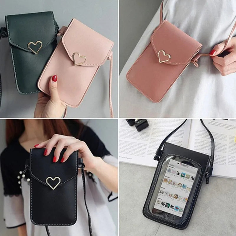 Touch Screen Cell Phone Purse Women Shoulder Bag