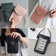 Touch Screen Cell Phone Purse Women Shoulder Bag