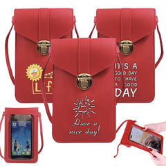 Food Pattern Cell Phone Shoulder Bag for Samsung/iPhone/Huawei