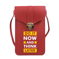 Universal Touch Screen Phone Bag for Samsung/iPhone/Huawei Women Purse