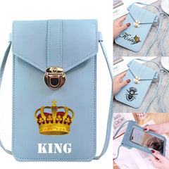Universal King Print Touch Screen Mobile Phone Bag