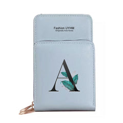 Print Crossbody Shoulder Bag Wallets for Women, Phone Storage Purse