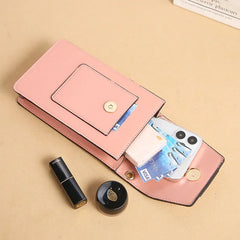 Multifunction Touch Screen Phone Pocket Women Crossbody Bag