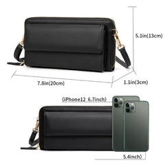 RFID Blocking Touch-Screen Phone Purse for Women