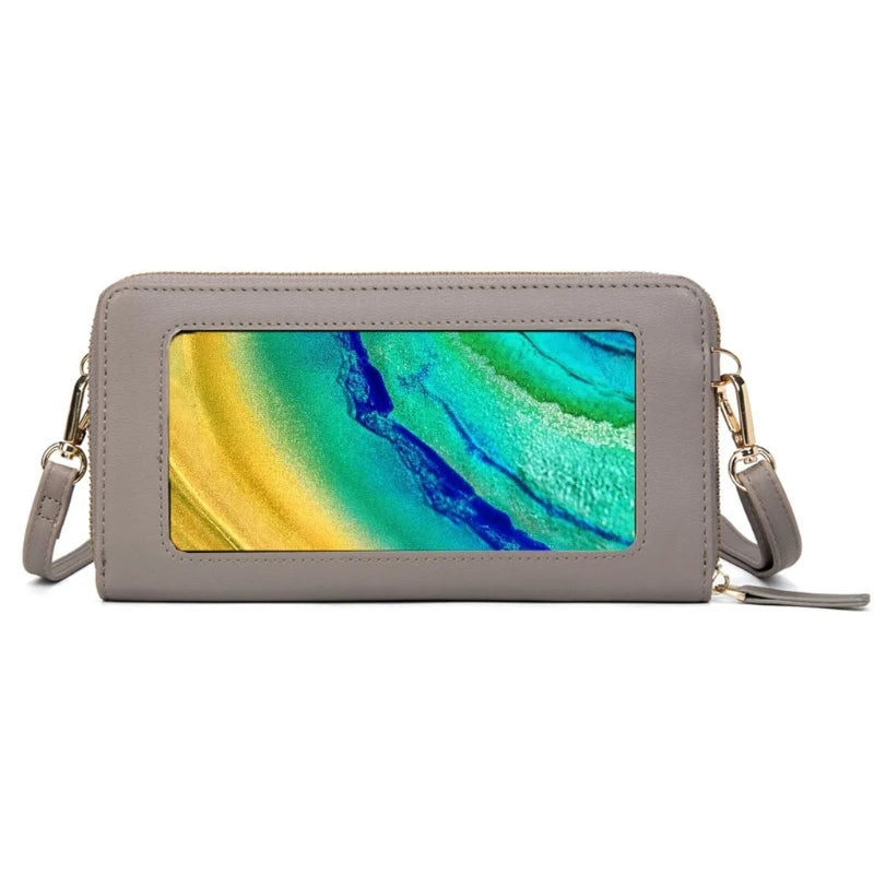 RFID Blocking Phone Purse for Women - Crossbody Shoulder Bag