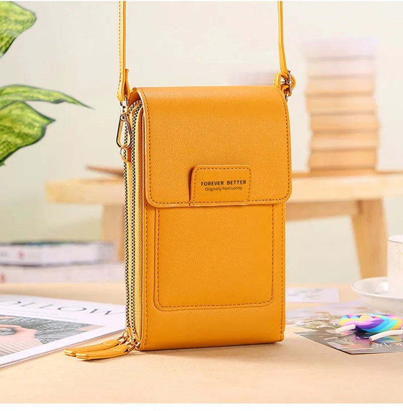 Touch Screen Shoulder Phone Bags Women's Bag Large Capacity Ant...