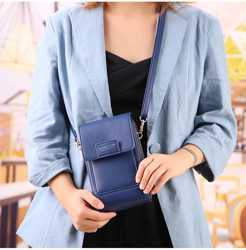 Touch Screen Shoulder Phone Bags Women's Bag Large Capacity Ant...