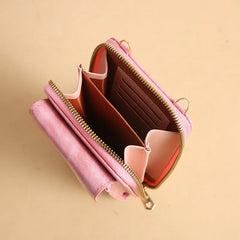Touch-screen Cell Phone Bag Hand Bags for Womens PU Leather Crossbody Bags