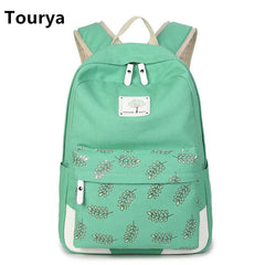 Canvas Women Backpack Mochila Escolar Casual Bagpack Shoulder Bag