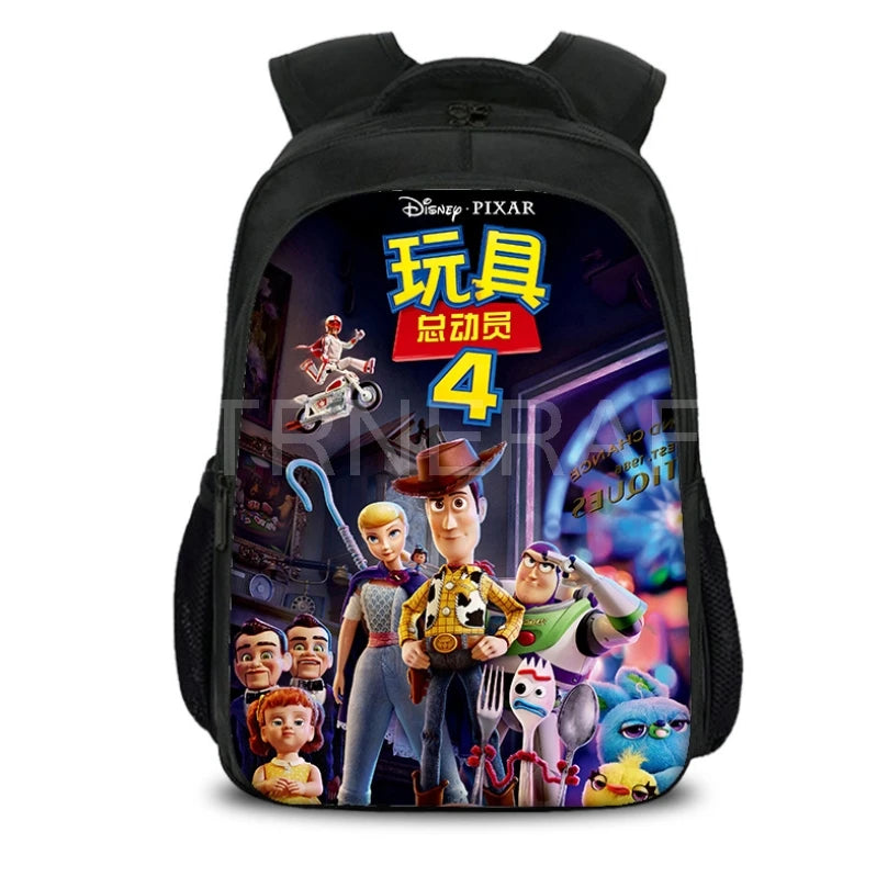Toy Story4 Backpack Boy Cartoon School Bags Orthopedic Backpack School Bags