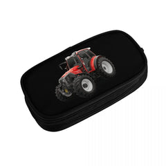 Tractor Pen Box Student School Anime Zipper Pen Bag Child Stationery Bag